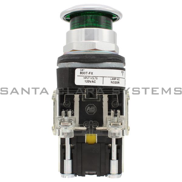 Allen Bradley 800TC-FXQH10GA5 Pushbutton | Finger Safe Product Image