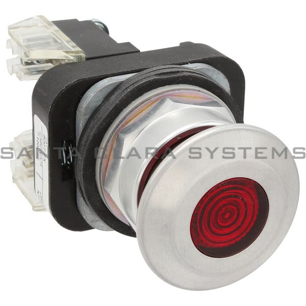 Allen Bradley 800TC-FXQH10R Pushbutton | Finger Safe Product Image
