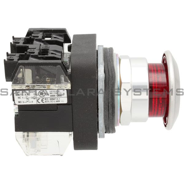 Allen Bradley 800TC-FXQH10RA Pushbutton | Finger Safe Product Image