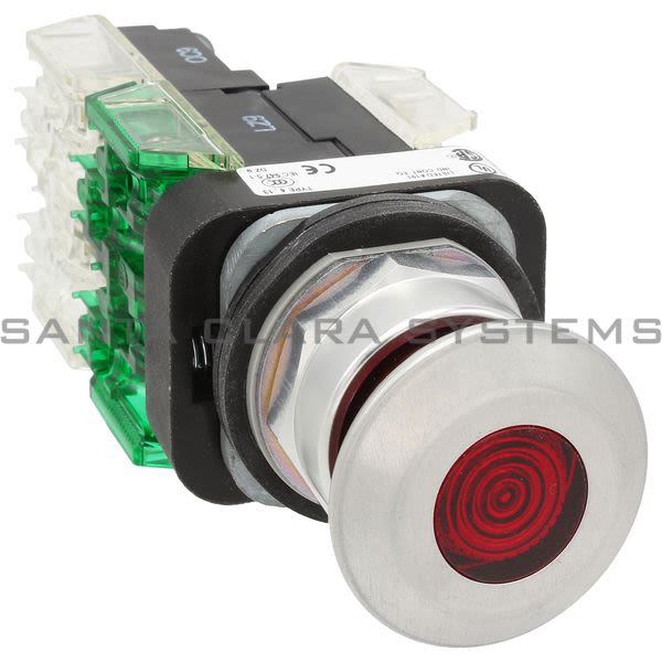 Allen Bradley 800TC-FXQH10RA1 Pushbutton | Finger Safe Product Image