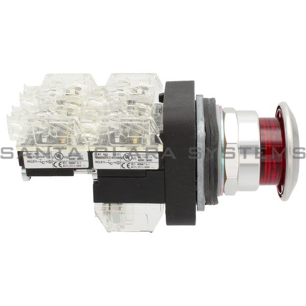 Allen Bradley 800TC-FXQH10RA5 Pushbutton | Finger Safe Product Image