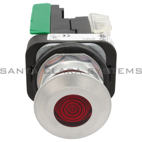 Allen Bradley 800TC-FXQH10RD2P Pushbutton | Finger Safe Product Image