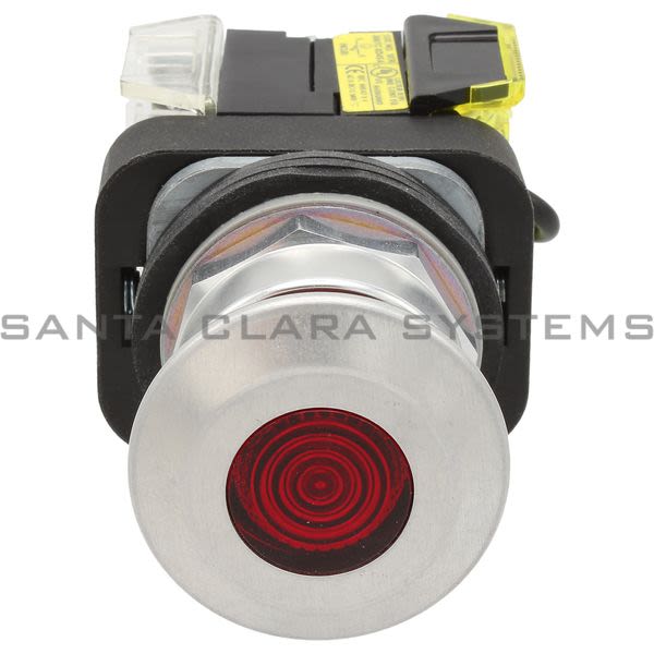 Allen Bradley 800TC-FXQH10RD4S Pushbutton | Finger Safe Product Image