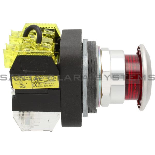 Allen Bradley 800TC-FXQH10RD4S Pushbutton | Finger Safe Product Image