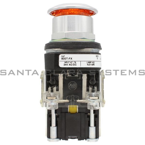 Allen Bradley 800TC-FXQH24AA5 Pushbutton | Finger Safe Product Image
