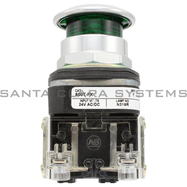 Allen Bradley 800TC-FXQH24GA Pushbutton | Finger Safe Product Image