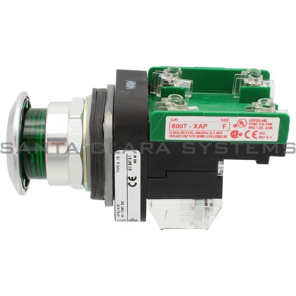 Allen Bradley 800TC-FXQH24GAP Pushbutton | Finger Safe Product Image