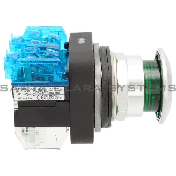 Allen Bradley 800TC-FXQH24GAV Pushbutton | Finger Safe Product Image