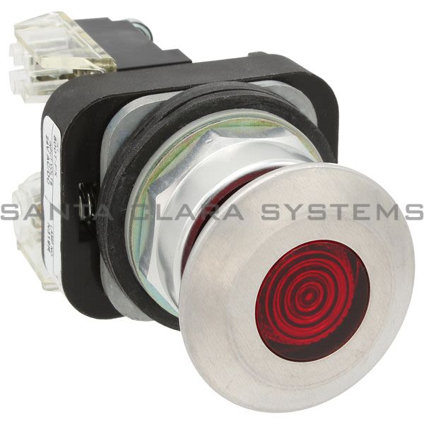 Allen Bradley 800TC-FXQH24R Pushbutton | Finger Safe Product Image