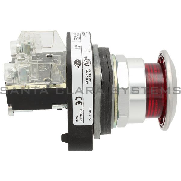 Allen Bradley 800TC-FXQH24R Pushbutton | Finger Safe Product Image