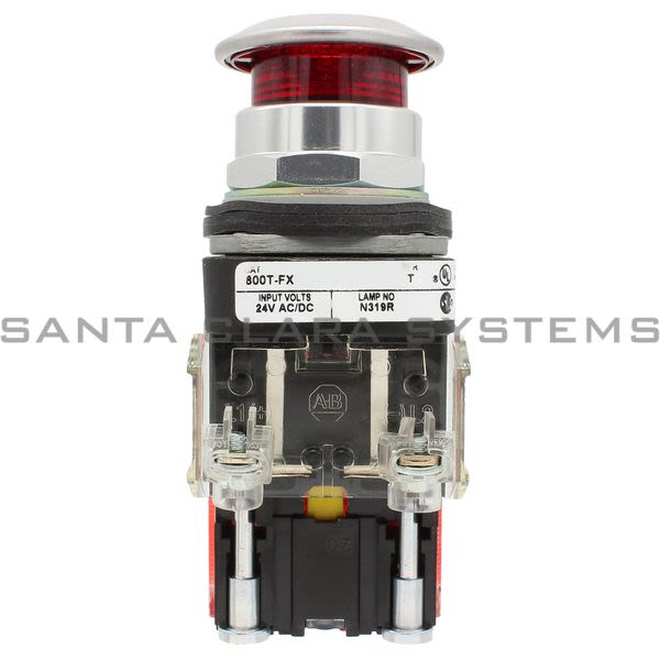 Allen Bradley 800TC-FXQH24RA4 Pushbutton | Finger Safe Product Image