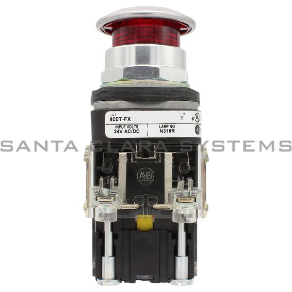 Allen Bradley 800TC-FXQH24RAE Pushbutton | Finger Safe Product Image