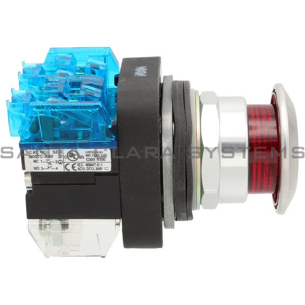 Allen Bradley 800TC-FXQH24RAV Pushbutton | Finger Safe Product Image