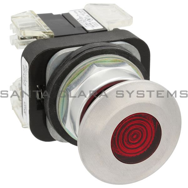 Allen Bradley 800TC-FXQH24RD4 Pushbutton | Finger Safe Product Image