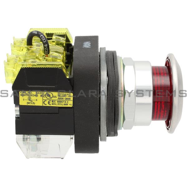 Allen Bradley 800TC-FXQH24RD4S Pushbutton | Finger Safe Product Image