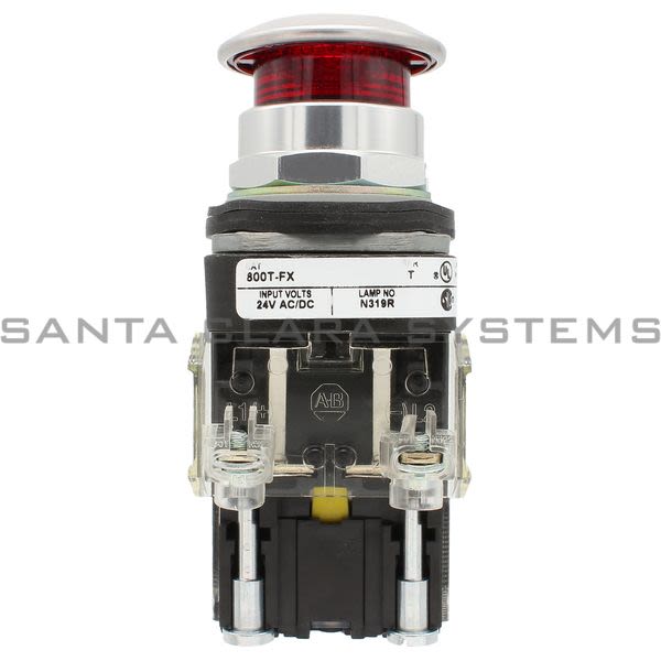 Allen Bradley 800TC-FXQH24RG1 Pushbutton | Finger Safe Product Image
