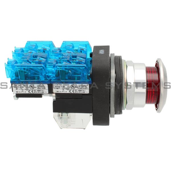 Allen Bradley 800TC-FXQH24RG1V Pushbutton | Finger Safe Product Image