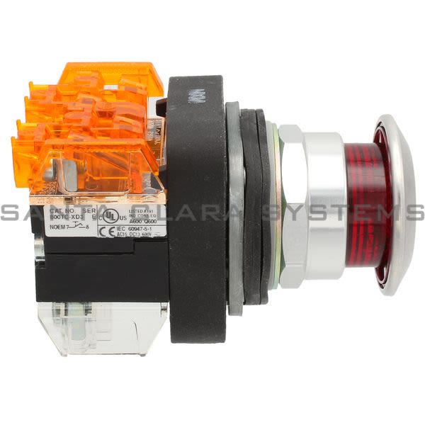 Allen Bradley 800TC-FXQH24RG22 Pushbutton | Finger Safe Product Image