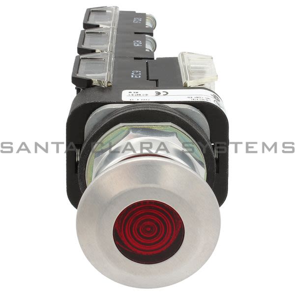Allen Bradley 800TC-FXQH24RNH Pushbutton | Finger Safe Product Image