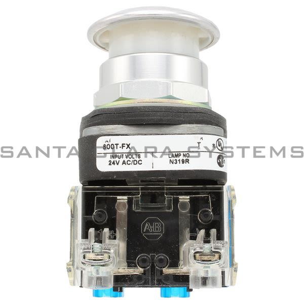 Allen Bradley 800TC-FXQH24WAV Pushbutton | Finger Safe Product Image
