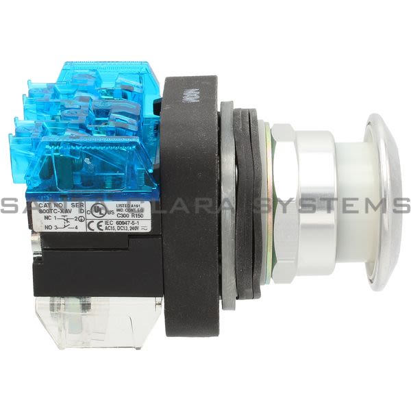 Allen Bradley 800TC-FXQH24WAV Pushbutton | Finger Safe Product Image