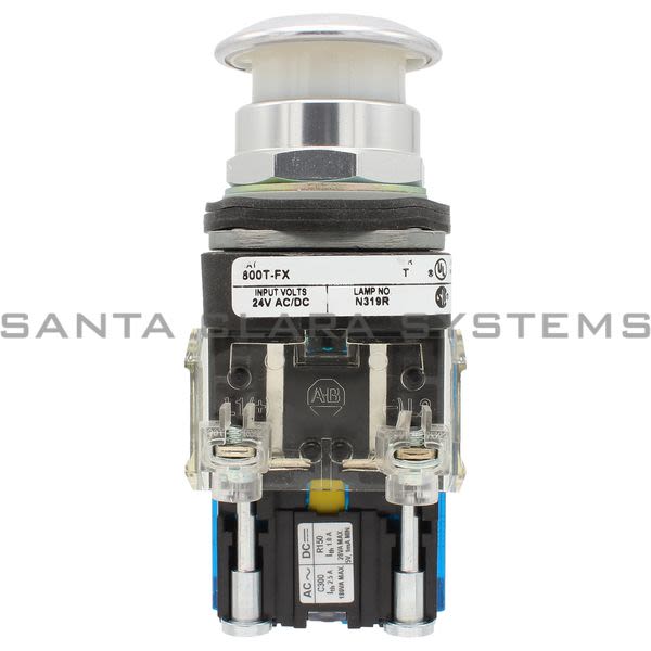 Allen Bradley 800TC-FXQH24WG1V Pushbutton | Finger Safe Product Image