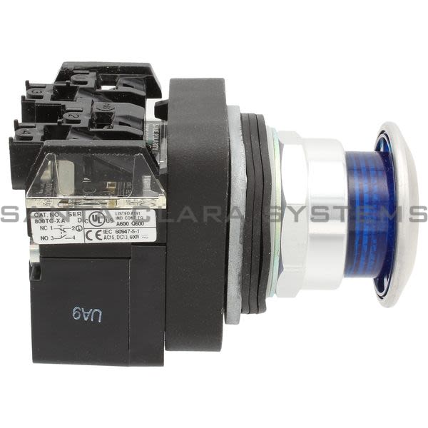 Allen Bradley 800TC-FXQH2BA Pushbutton | Finger Safe Product Image