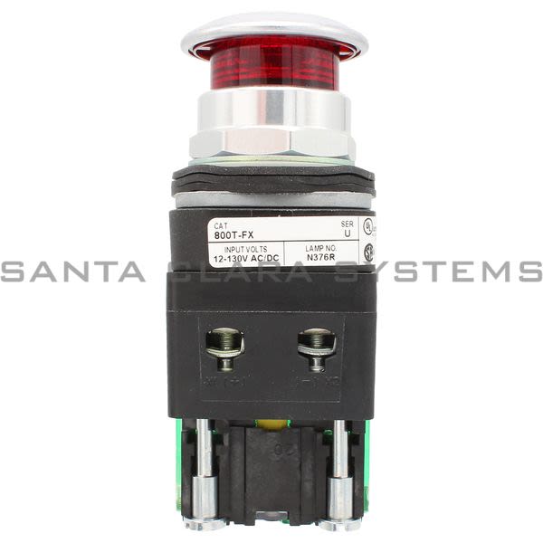 Allen Bradley 800TC-FXQH2RA1S Pushbutton Product Image