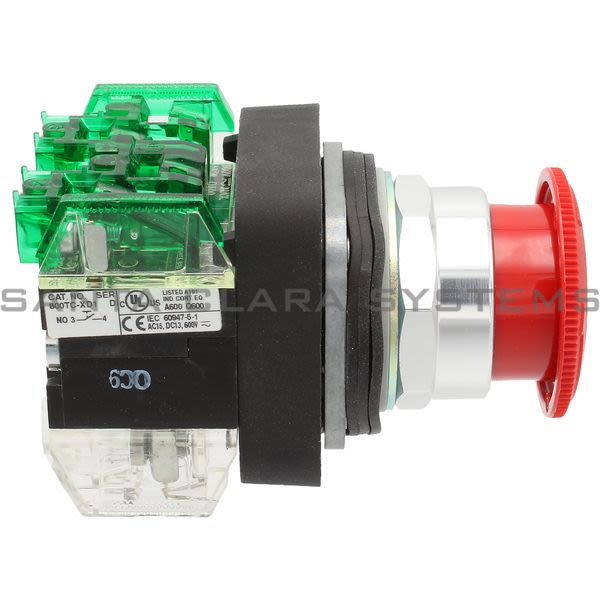 Allen Bradley 800TC-FXT6A1 Pushbutton | Finger Safe Product Image