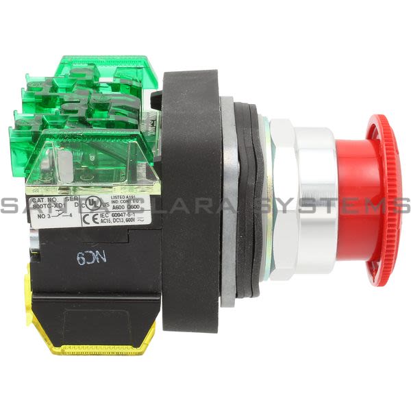 Allen Bradley 800TC-FXT6A1S Pushbutton | Finger Safe Product Image