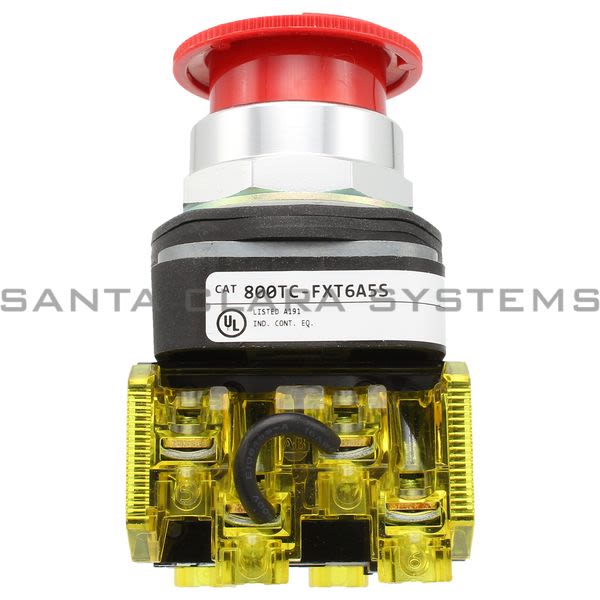 Allen Bradley 800TC-FXT6A5S Pushbutton | Finger Safe Product Image