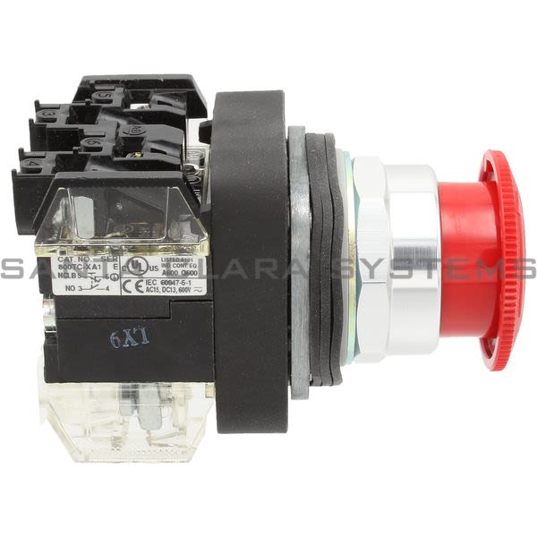 Allen Bradley 800TC-FXT6BJXX Pushbutton | Finger Safe Product Image