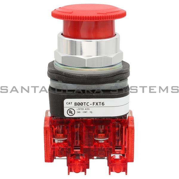 Allen Bradley 800TC-FXT6D2 Pushbutton | Finger Safe Product Image