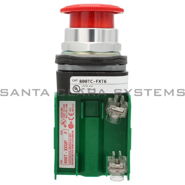 Allen Bradley 800TC-FXT6D2P Pushbutton | Finger Safe Product Image
