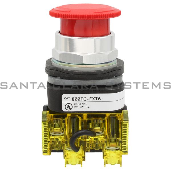 Allen Bradley 800TC-FXT6D4S Pushbutton | Finger Safe Product Image