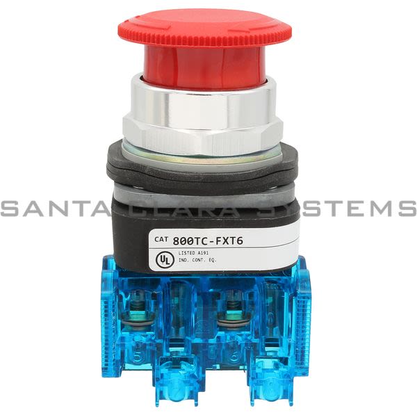 Allen Bradley 800TC-FXT6D4V Pushbutton | Finger Safe Product Image