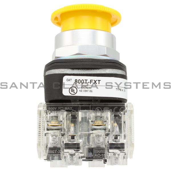 Allen Bradley 800TC-FXT9A5 Pushbutton | Finger Safe Product Image