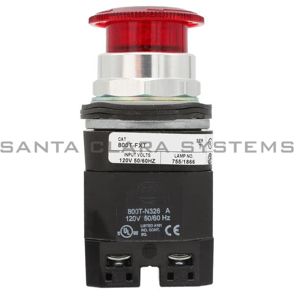 Allen Bradley 800TC-FXTP16R Pushbutton | Finger Safe Product Image