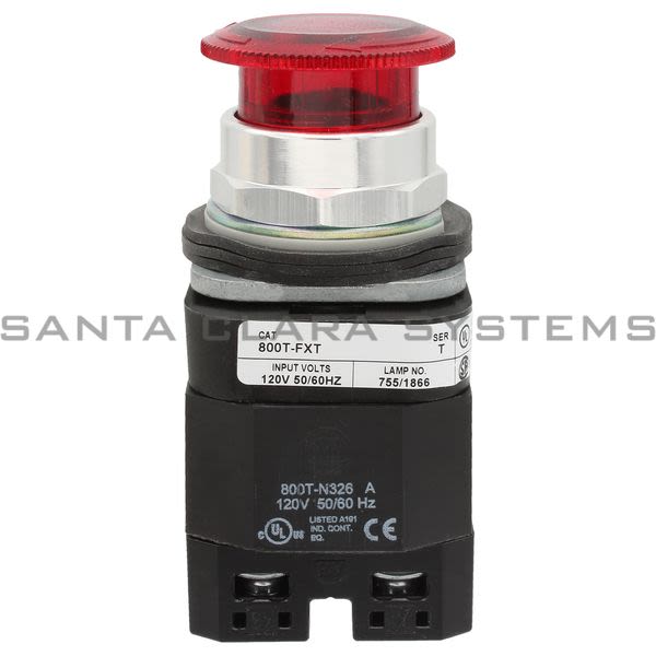 Allen Bradley 800TC-FXTP16RA Pushbutton | Finger Safe Product Image