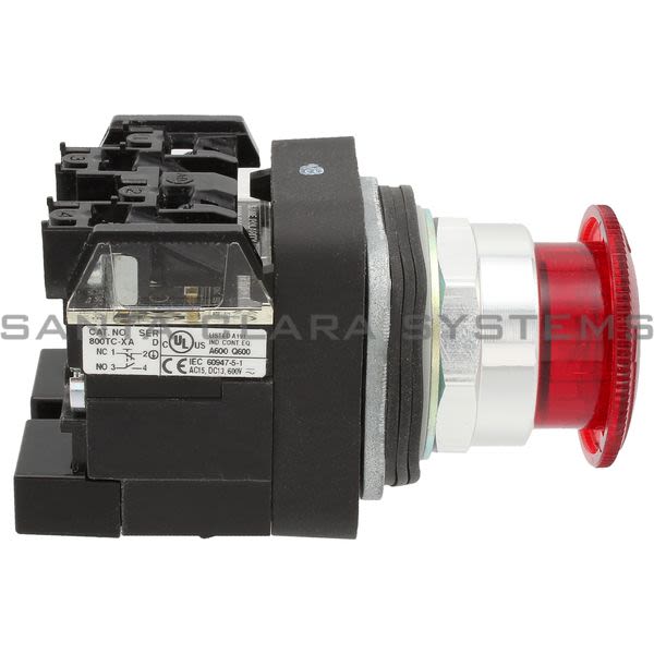 Allen Bradley 800TC-FXTP16RA Pushbutton | Finger Safe Product Image