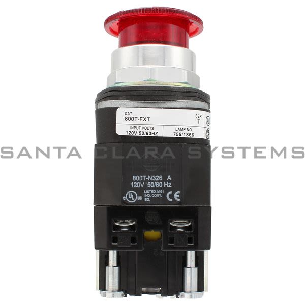 Allen Bradley 800TC-FXTP16RA1 Pushbutton | Finger Safe Product Image