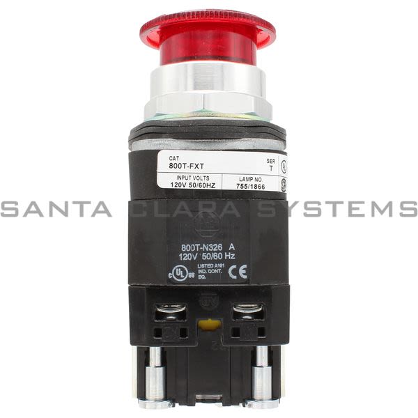 Allen Bradley 800TC-FXTP16RA5 Pushbutton | Finger Safe Product Image