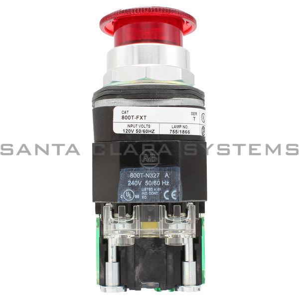 Allen Bradley 800TC-FXTP26RA1 Pushbutton | Finger Safe Product Image