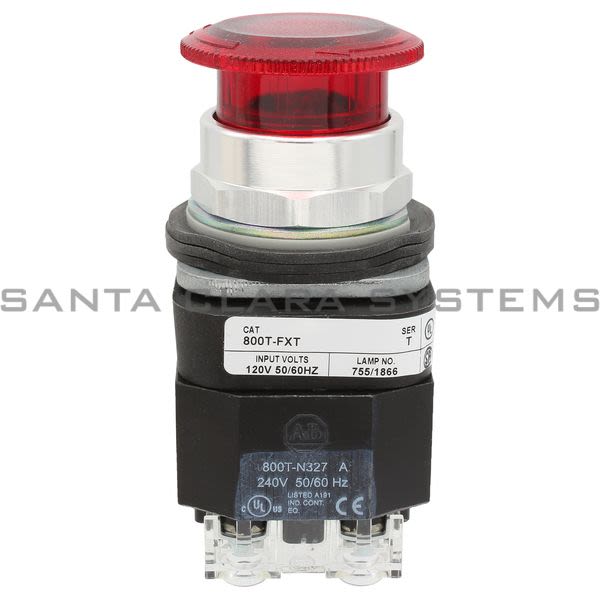 Allen Bradley 800TC-FXTP26RD4 Pushbutton | Finger Safe Product Image