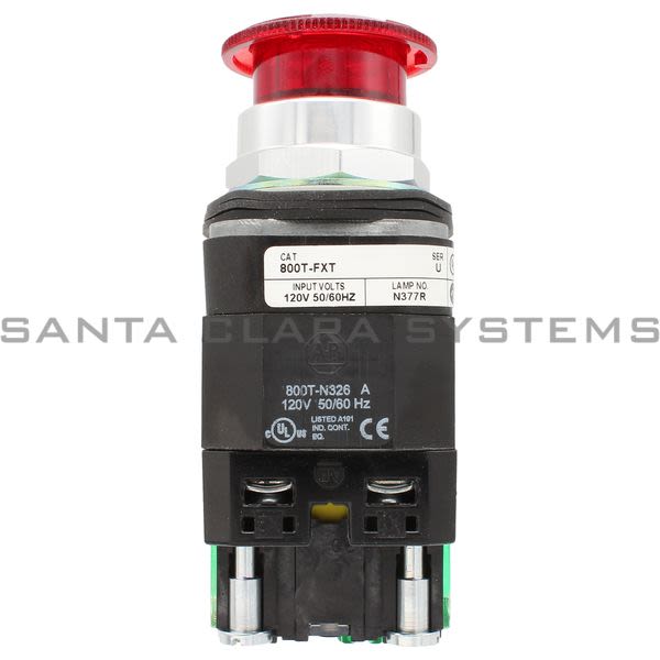 Allen Bradley 800TC-FXTPH16RA1S Pushbutton | Finger Safe Product Image