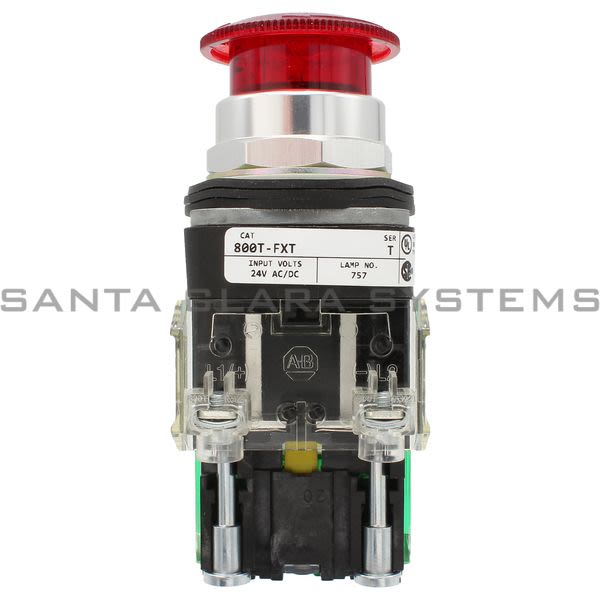 Allen Bradley 800TC-FXTQ20RA1S Pushbutton | Finger Safe Product Image