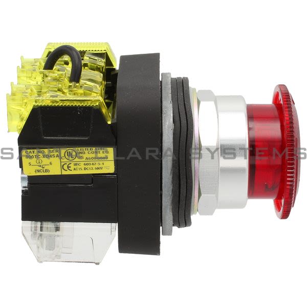 Allen Bradley 800TC-FXTQ24RD4S Pushbutton | Finger Safe Product Image