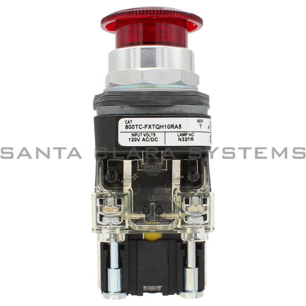 Allen Bradley 800TC-FXTQH10RA5 Pushbutton | Finger Safe Product Image