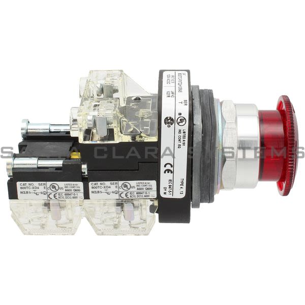 Allen Bradley 800TC-FXTQH10RA5 Pushbutton | Finger Safe Product Image