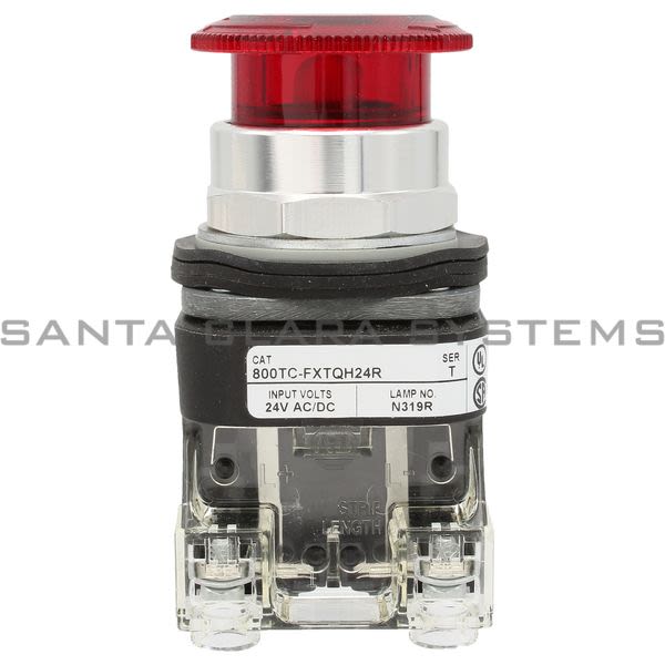 Allen Bradley 800TC-FXTQH24R Pushbutton | Finger Safe Product Image